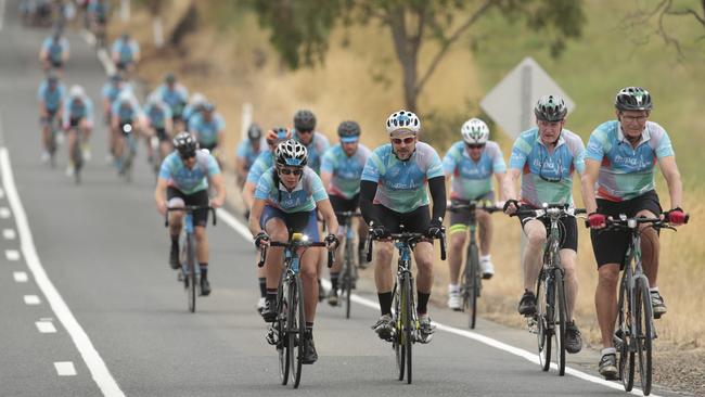 Bupa Challenge Tour riders in the 2017 event.