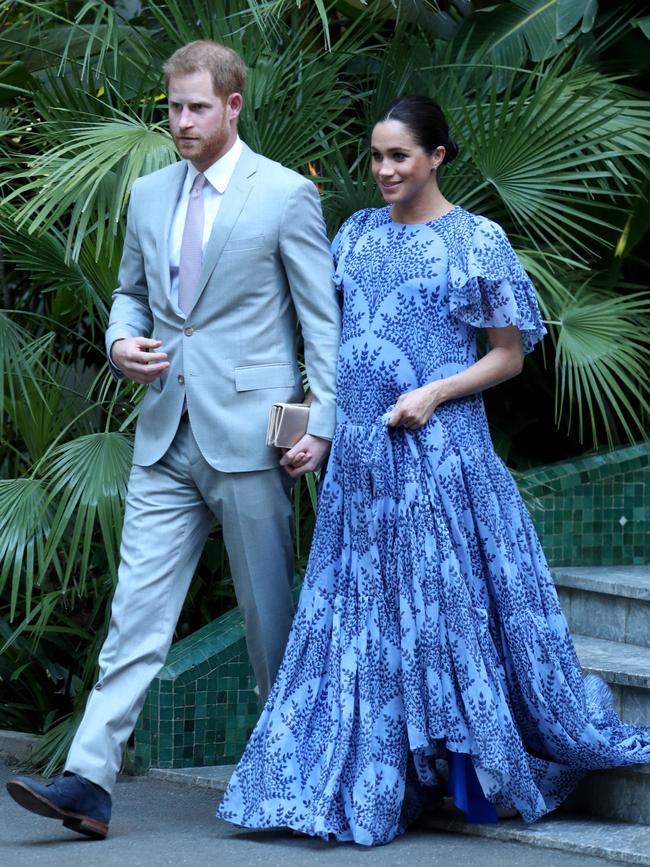 Harry and Meghan in Morocco in 2019. Picture: Getty Images