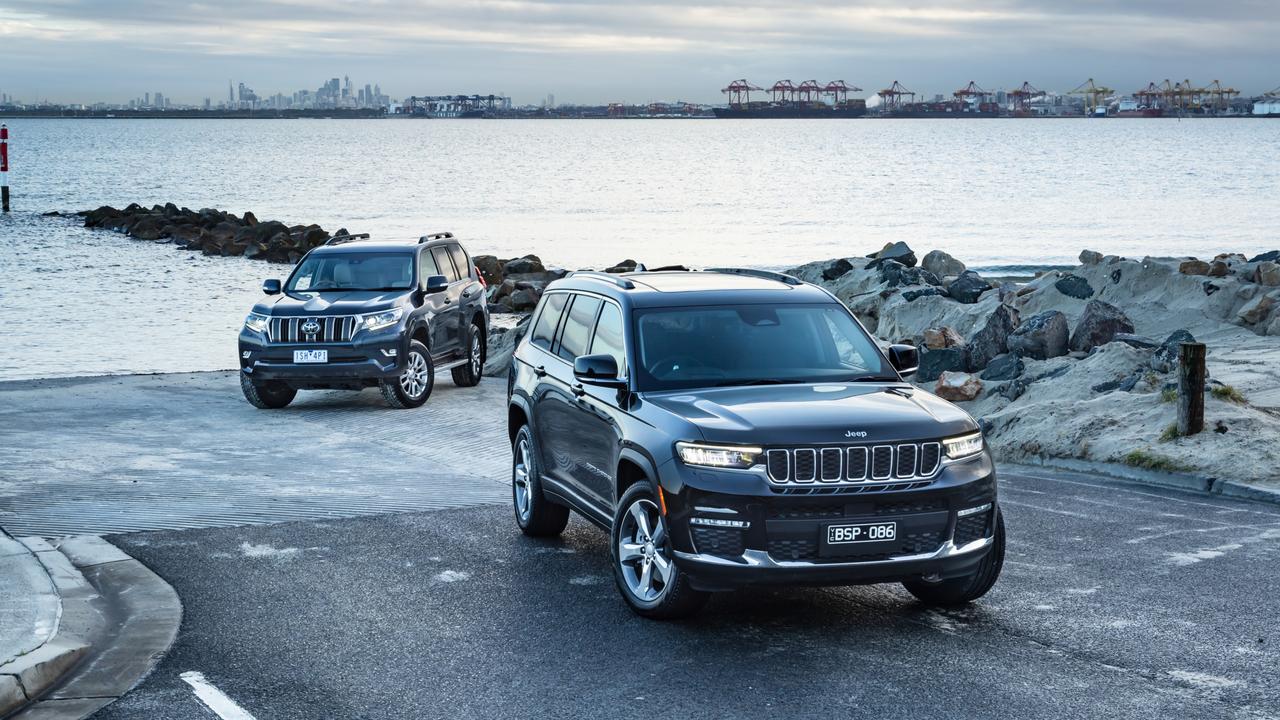 Jeep’s Grand Cherokee is no longer available to order in Australia. Picture: Thomas Wielecki