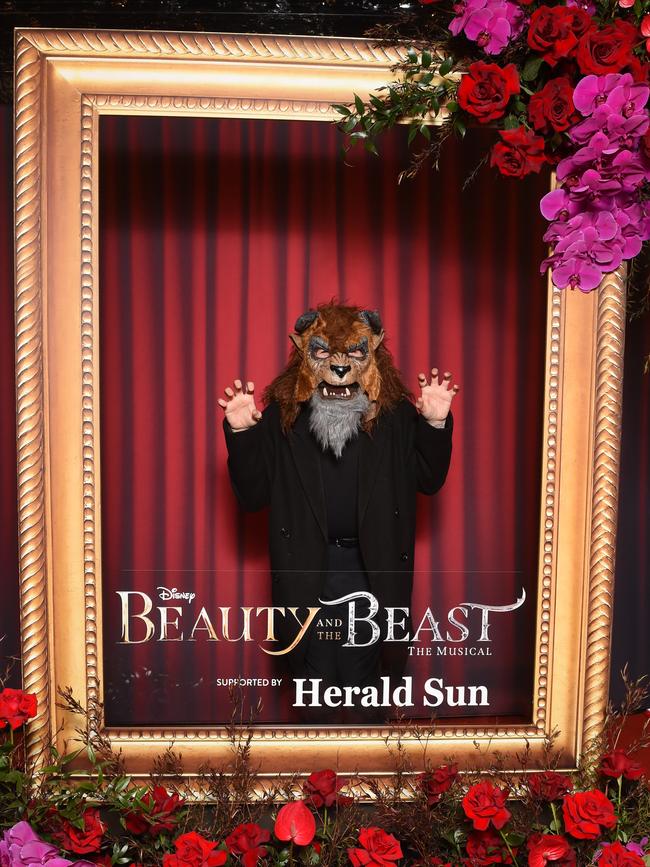 Opening night: Beauty and The Beast at Her Majestys Theatre, Melbourne. Picture: Josie Hayden