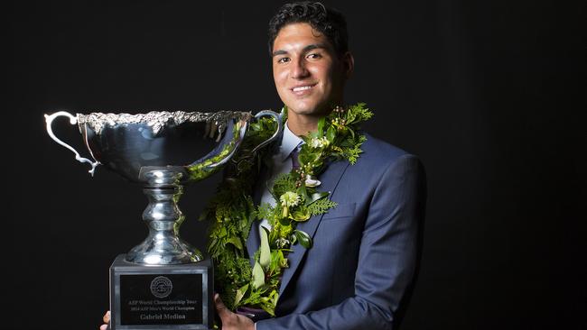 Gabriel Medina won the 2015 ASP world title.