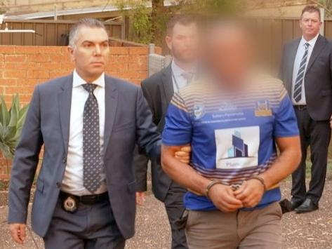 Detectives from the Financial Crimes Squad have charged seven people over the alleged scam. Picture: NSW Police