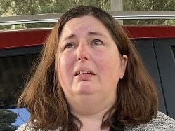 Erin Patterson, the homeowner of where the fatal lunch took place, arrived at her Leongatha property on Monday afternoon. Three people have died from eating mushrooms Picture: Brooke , Grebert-Craig.