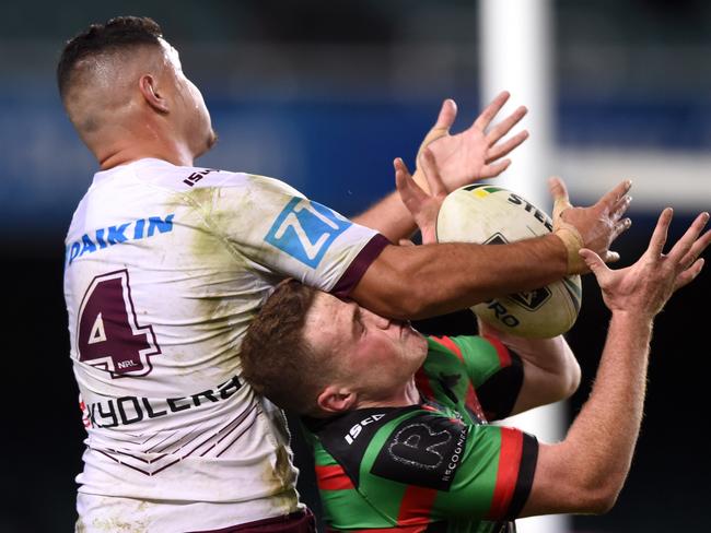 Joe Burgess had a nigh to forget for the Rabbitohs.