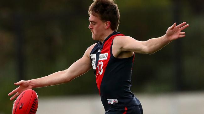 Braedyn Gillard in action for Coburg.