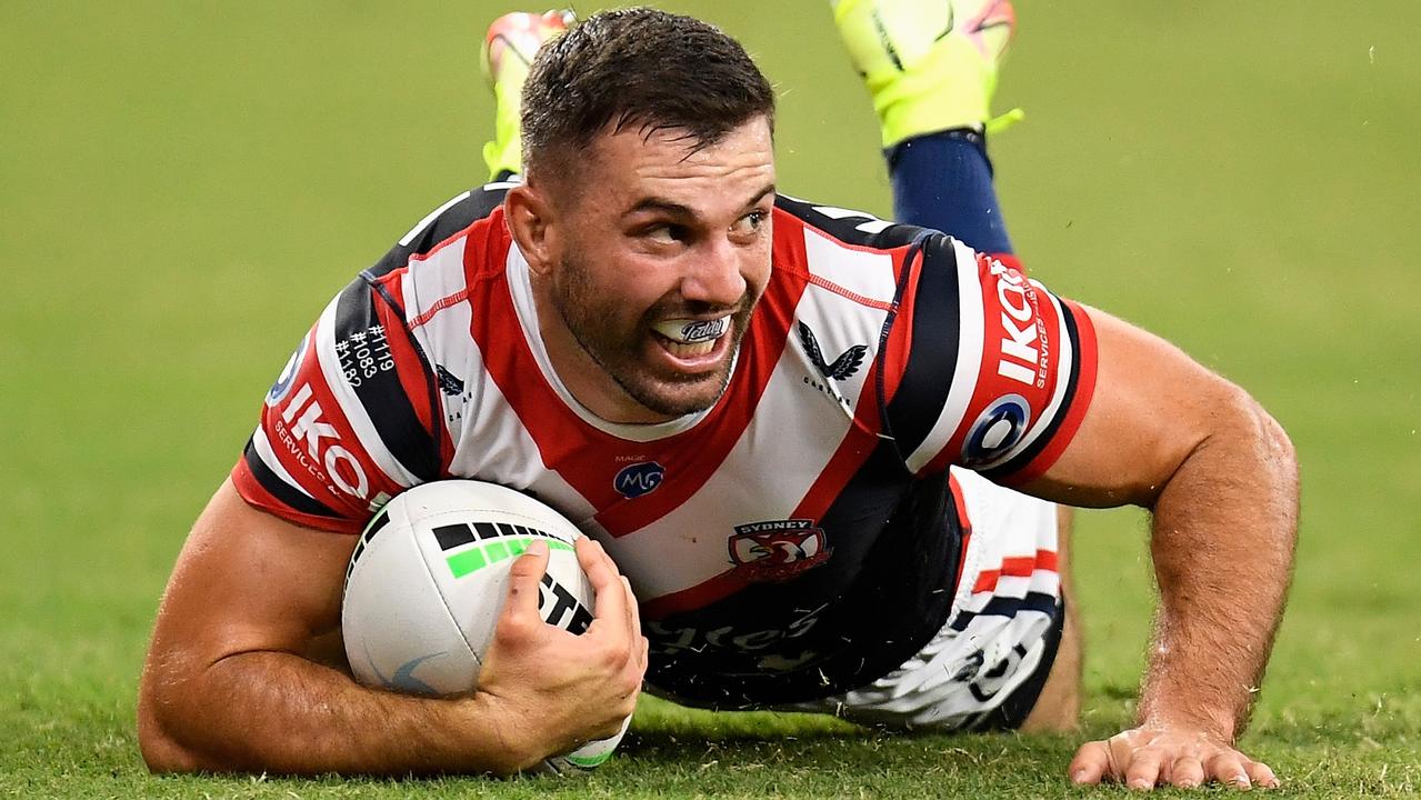 James Tedesco starred for the Roosters. (Photo by Ian Hitchcock/Getty Images)
