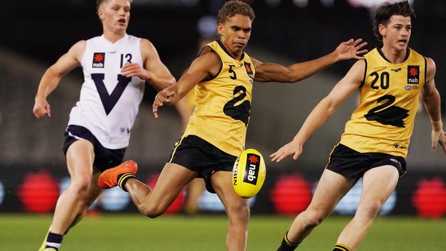 Western Australia’s Liam Henry is considered the best small forward in this year’s AFL Draft. Picture: Michael Dodge/Getty Images