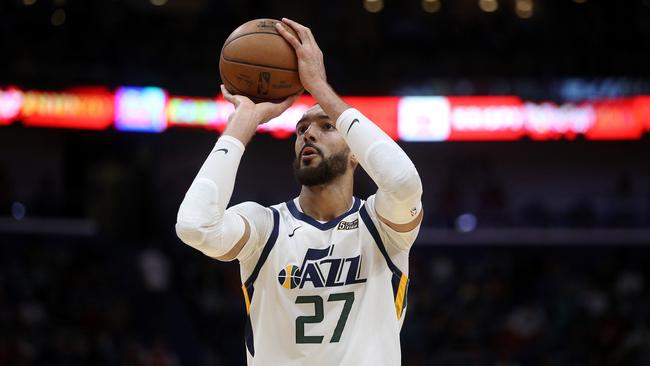 Rudy Gobert is gone. Photo by Chris Graythen / GETTY IMAGES NORTH AMERICA / AFP.