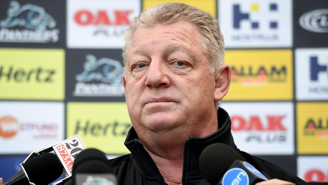 Gus Gould has been kept away from Panthers game. Image: AAP Image/Joel Carrett