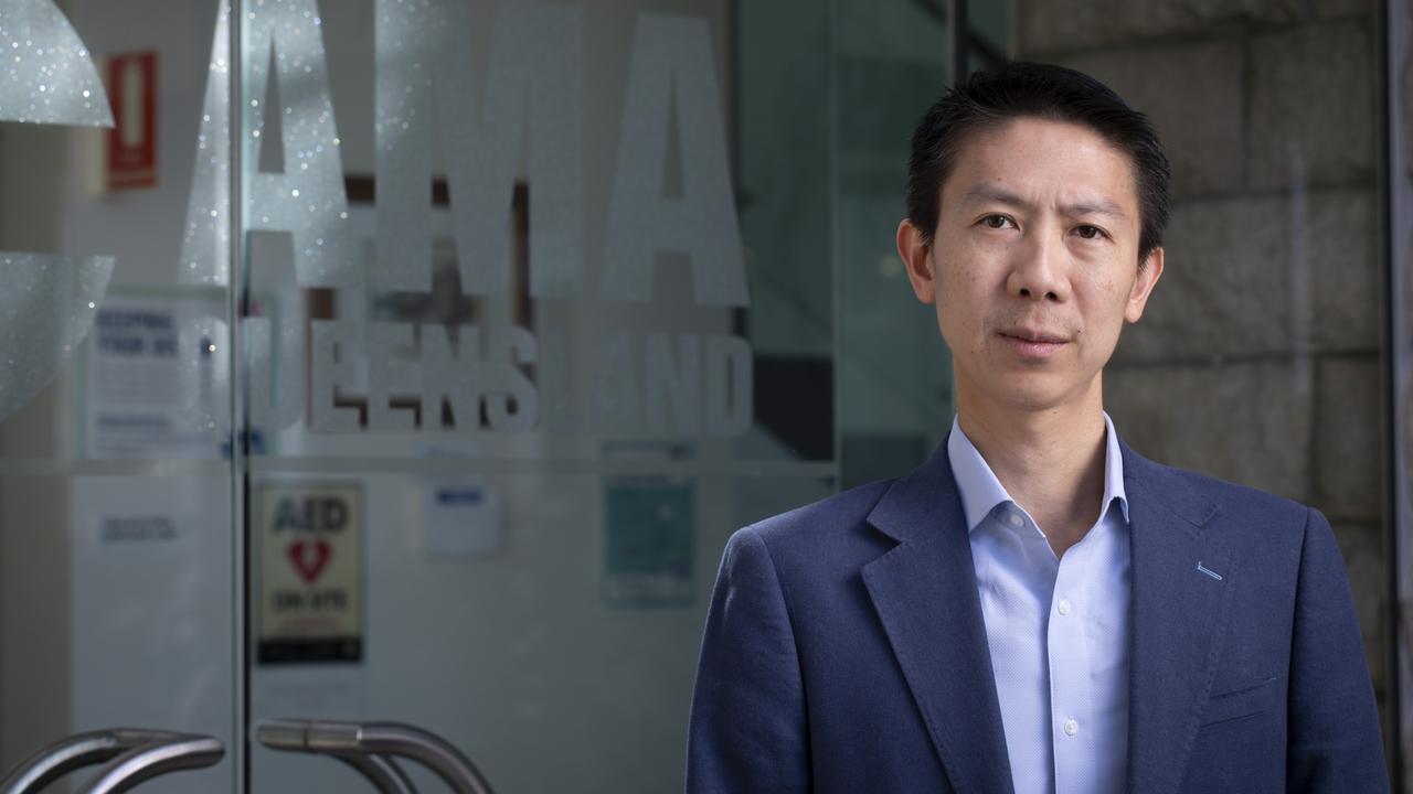 AMAQ president Dr Nick Yim