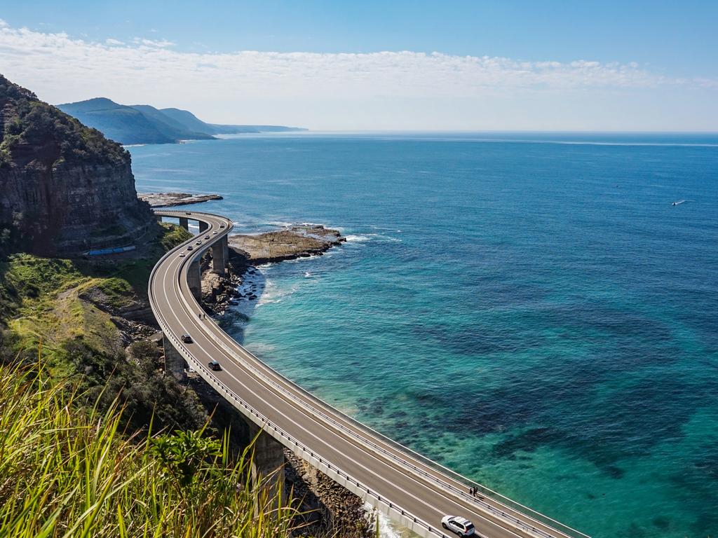 The beautiful Sea Cliff Bridge has a walkway so you can enjoy the view at a slower pace. Picture: iStock