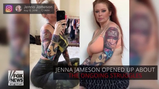 Former porn star Jenna Jameson loses 27kg, deals with 'loose skin' |  news.com.au â€” Australia's leading news site