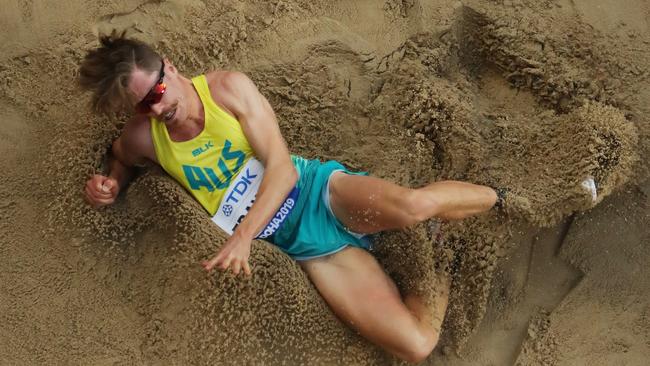 Henry Frayne was a massive disappointment in the long jump qualifiers.