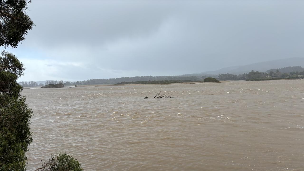 Mersey River floods September 2, 2024. Picture: Simon McGuire