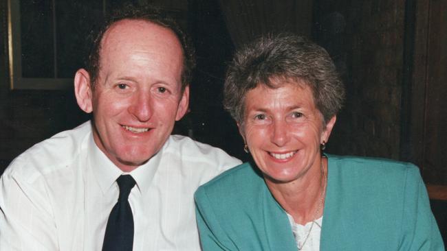 Brian and Jean Hansford in April 1992. Picture: Contributed