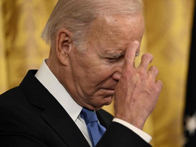 US President Biden Joe Biden declared Hurricane Ian ‘an American crisis’. Picture: AFP