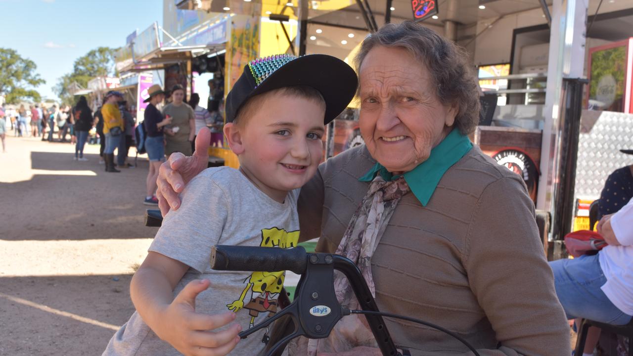 Keen punters came out in droves for the 2021 Chinchilla Show, enjoying a family fun day. Picture: Sam Turner