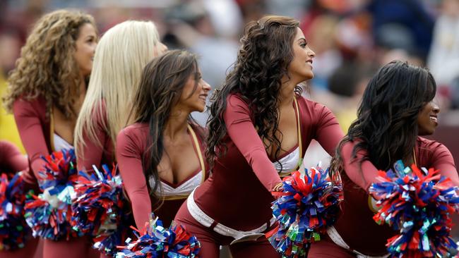 Washington cheerleaders from 2012. (Photo by Rob Carr/Getty Images