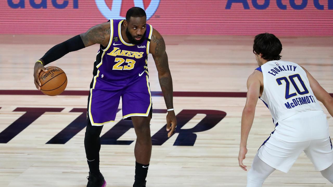 LeBron James says his LA Lakers are battling issues on and off the court.