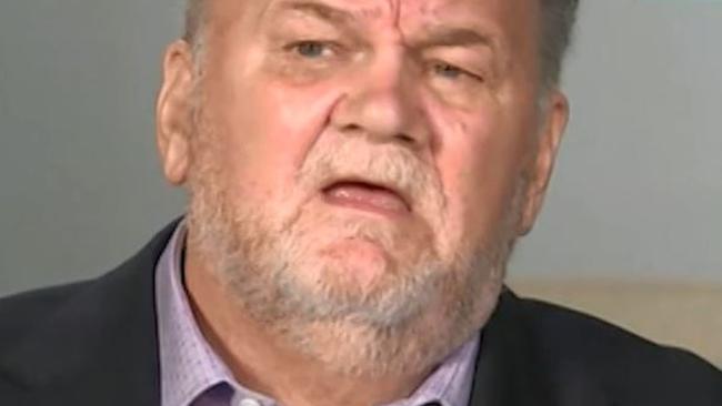 Thomas Markle’s interview with Good Morning Britain has reportedly infuriated the royals. Picture: ITV