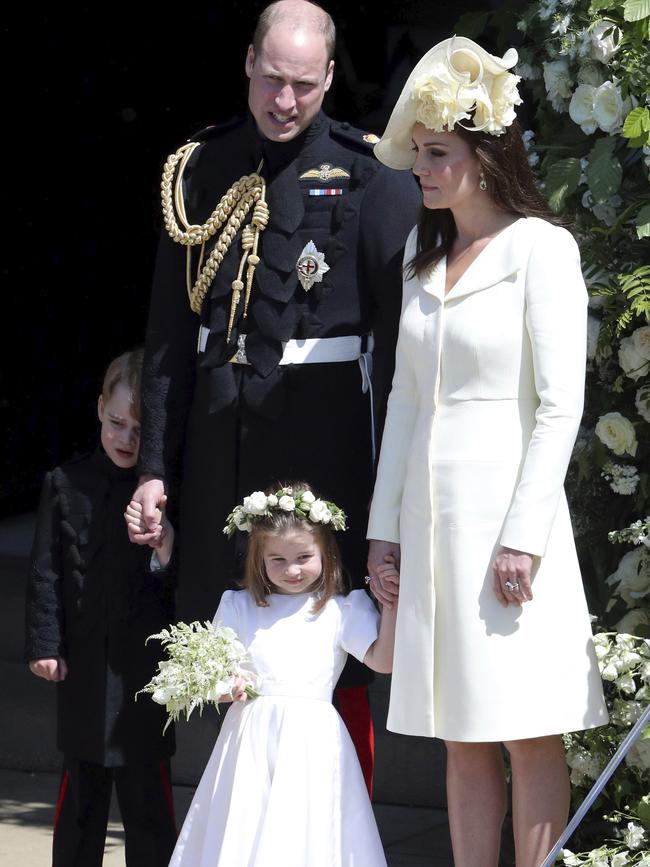 The Cambridges. Picture: AP