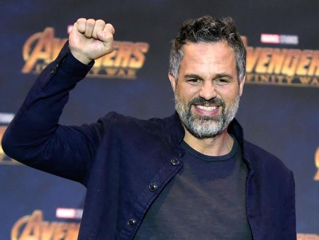 Mark Ruffalo says Avengers: Infinity War is so good you’ll poop your pants. Picture: AFP/Alfredo Estrella