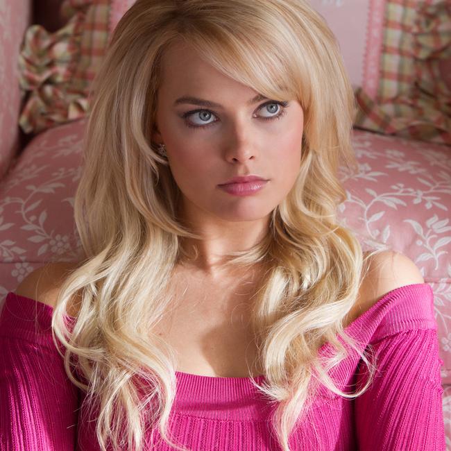 Margot Robbie in a scene from film The Wolf of Wall Street