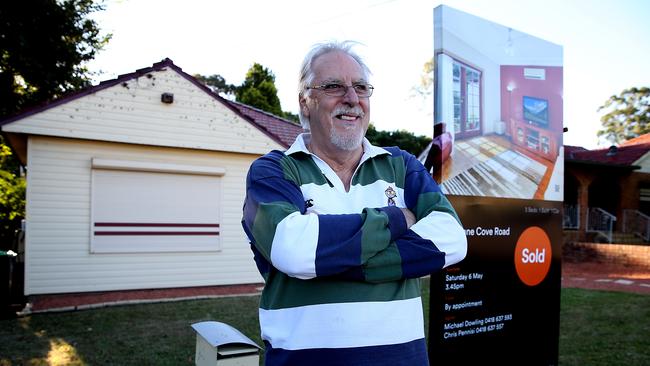 ‘They love it here’: Col Gillies in Ryde, in northwest Sydney. Picture: Jane Dempster