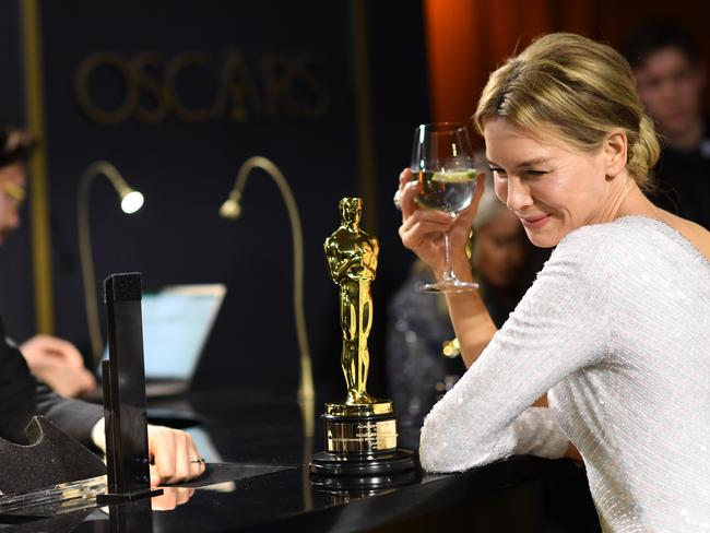 I hope for her sake it was gin. Picture: Valerie Macon/AFP