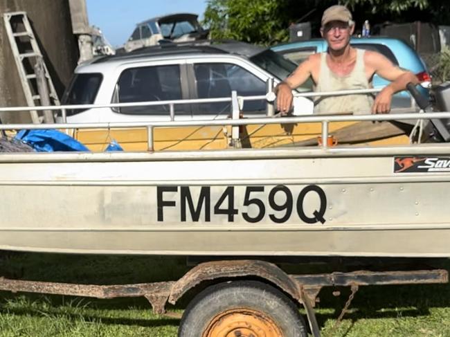 ‘I hung on for dear life’: 4.8m croc jumps into fisherman’s boat