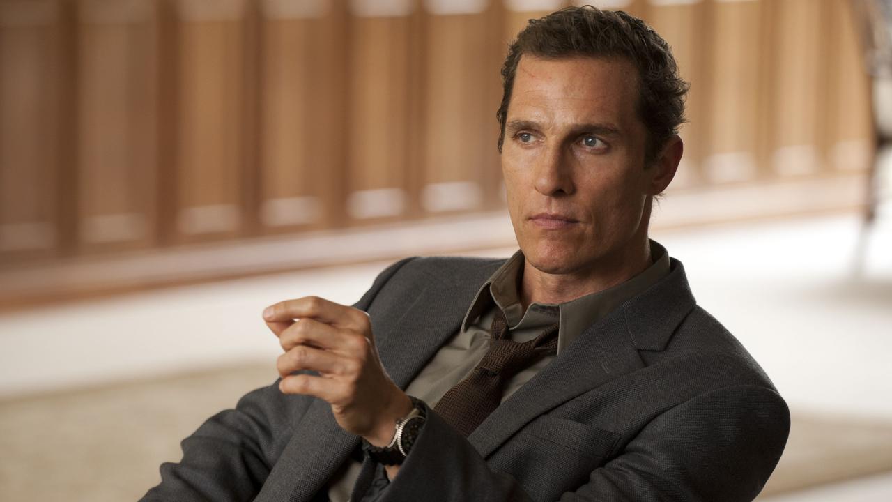 McConaughey As Rust Cohle in True Detective – the HBO series with a cult following. Picture: Supplied