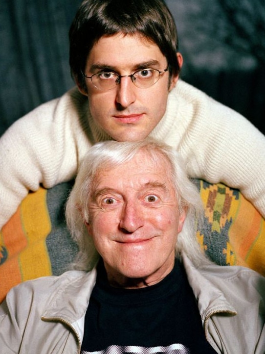 Theroux’s films often explore difficult topics, including a documentary for the BBC about the crimes of Jimmy Savile. Picture: BBC