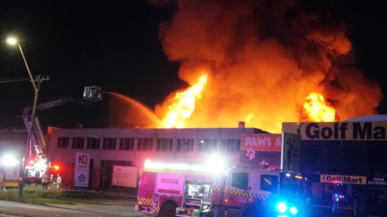 100 firefighters battle massive factory inferno in Revesby