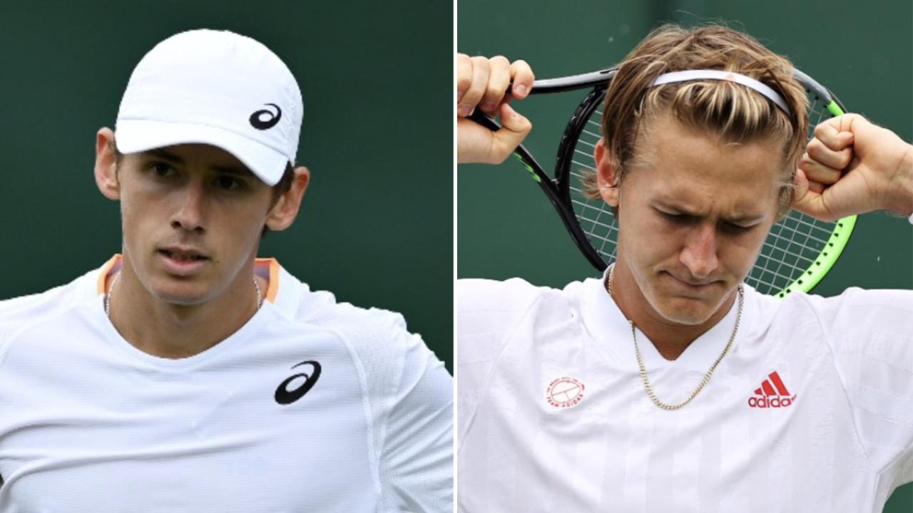 Wimbledon 2021 Sebastian Korda defeats Alex de Minaur score, result, Petr Korda, Nelly Korda golf