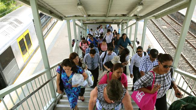 Doonside commuters are in desperate need for a lift at the station for the elderly and disabled.