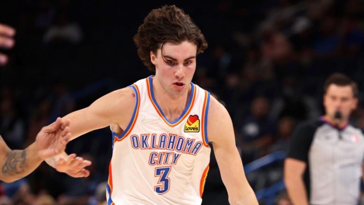 Aussie rookie Josh Giddey excelled during his NBA pre-season debut for the Oklahoma City Thunder.