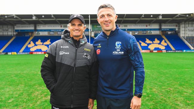 Ivan Cleary’s Panthers and Sam Burgess’ Warrington will feature in Las Vegas next year. Photo: Joseph Richardson / Supplied