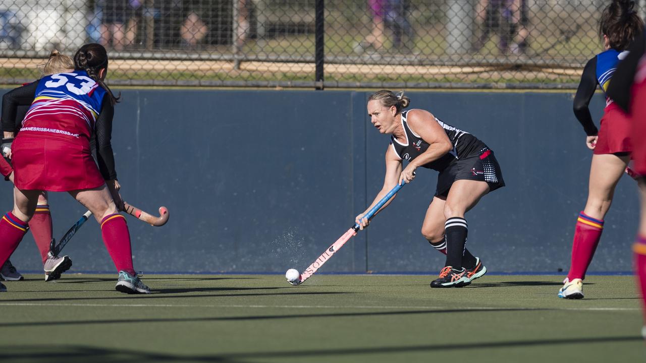 Mackay 1 captain Ella Crawford against Brisbane 2.