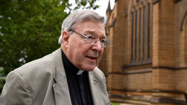 Cardinal George Pell has been the subject of misleading reporting on the ABC. Picture: AAP