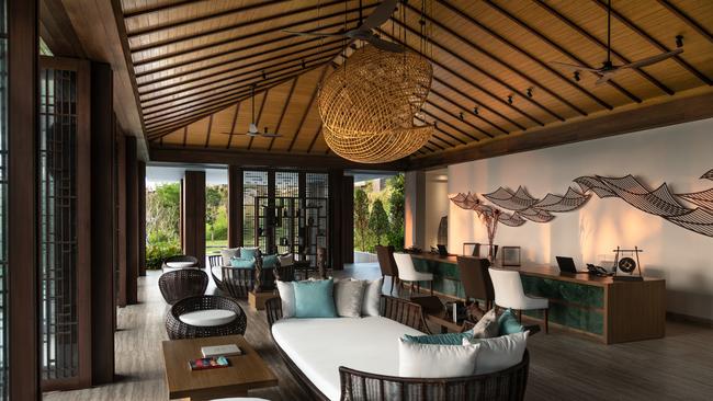 Lobby of Anantara Quy Nhon.