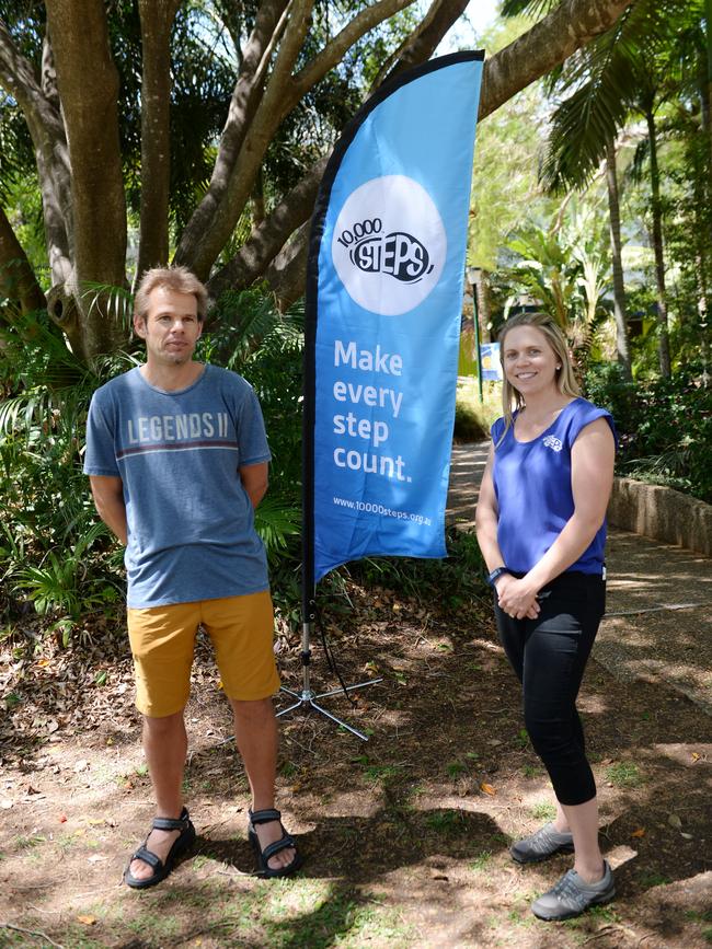 The free 10,000 Steps program is a great way to improve heart health say Professor Corneel Vandelanotte and Anetta Van Itallie.