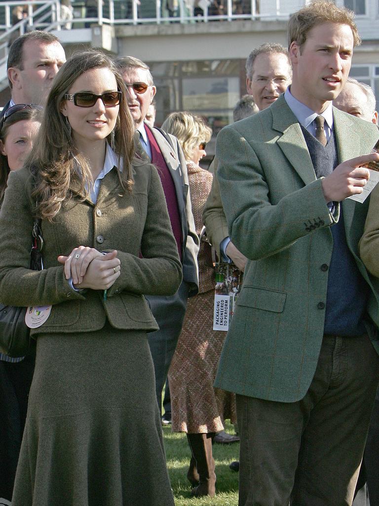Visiting the paddock enclosure in the Cheltenham Race Festival. Picture: AFP Pic/Carl/De/Souza