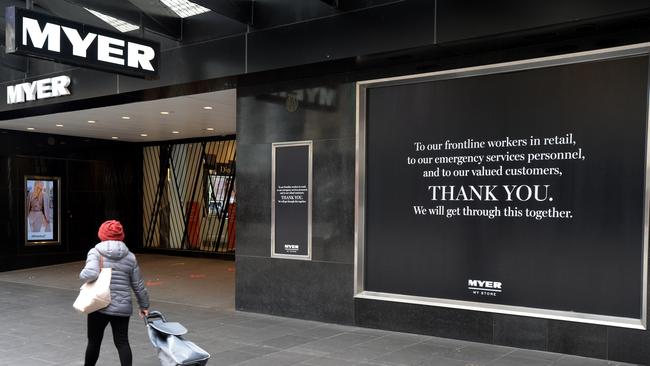 This week Mr Lew demanded Myer delay its AGM, so he and the planned nominees he wants to parachute on to the Myer board can properly assess its performance. Picture: Andrew Henshaw