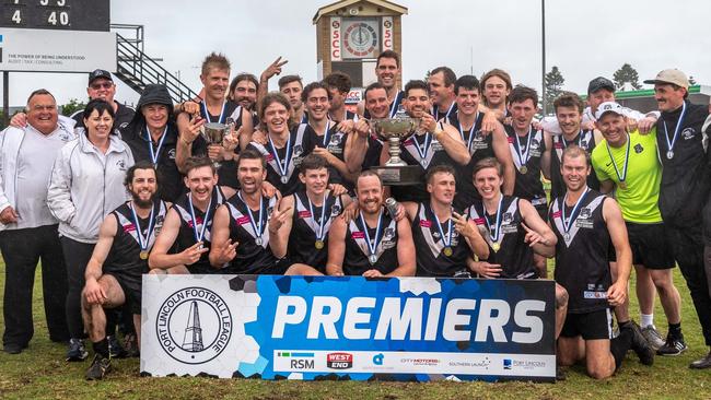 Marble Range's undefeated premiership side of 2022. Picture: Rosalie Calderwood