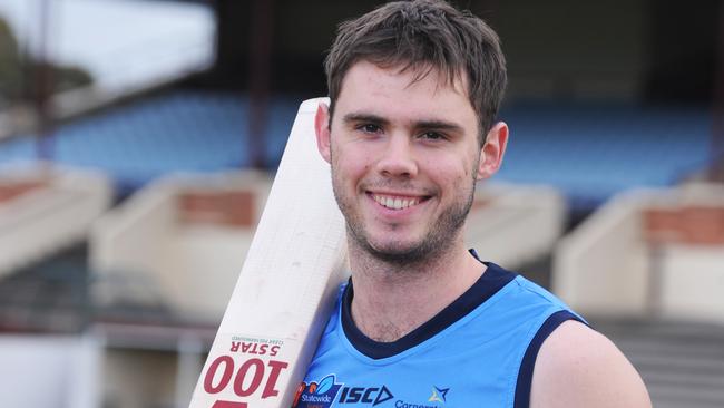 Sturt SANFL footballer and former cricketer Charlie Parker a at Unley Oval on June 16th 2021 - Picture: Michael Marschall