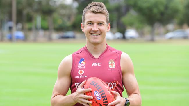 Prince Alfred Old Collegians midfielder Jack Trengove is the favourite heading into Thursday night’s Keith Sims OAM Medal. Picture: AAP/Brenton Edwards