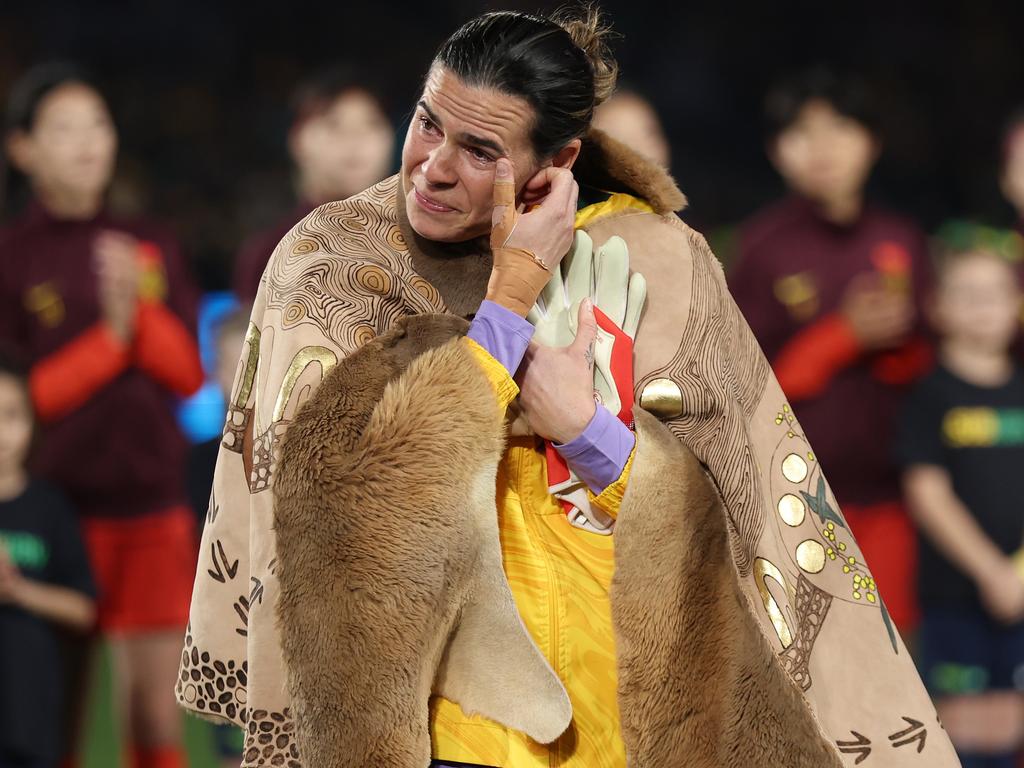 Lydia Williams was tearfully farewelled last month, but she could have one more chance to win an Olympic medal. Picture: Matt King/Getty Images