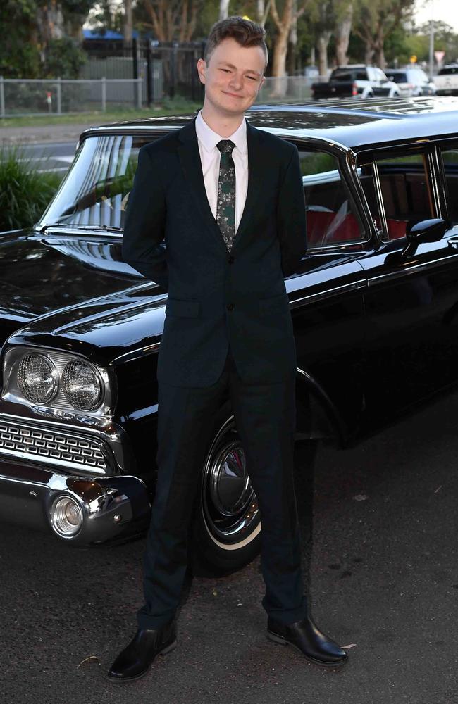 Rhys Haliton at year 12 formal, Nambour Christian College. Picture: Patrick Woods.