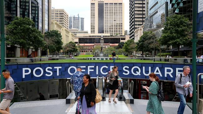 Post Office Square is about to undergo a major, multi-million dollar makeover. Picture: David Clark.