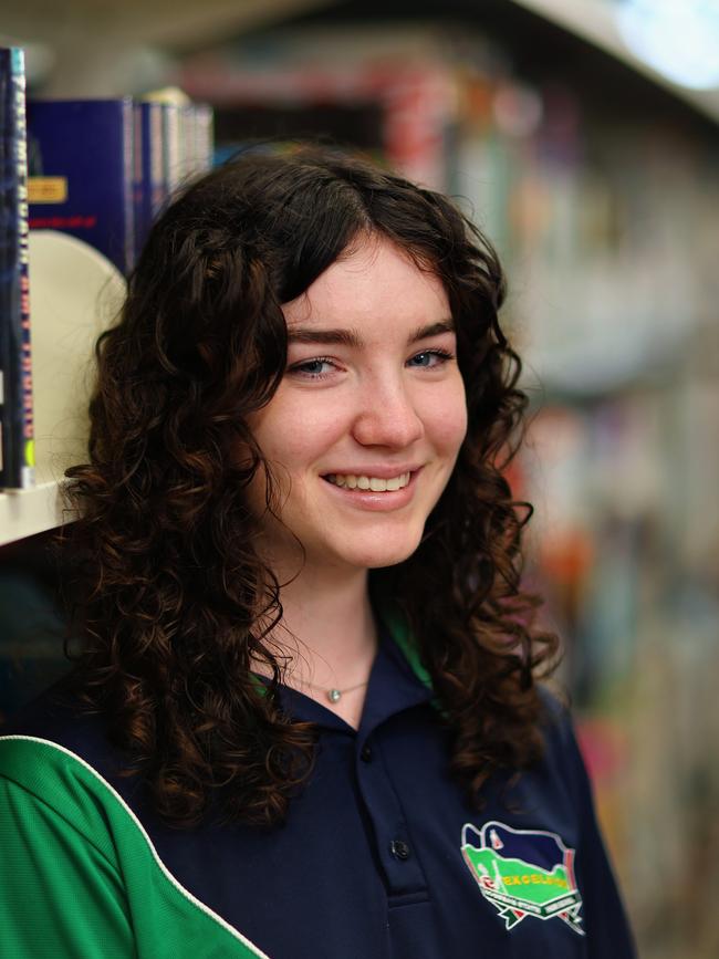 Mossman State High School student Niamh Zillfleisch has been awarded a Tuckwell Scholarship to study a double degree in Law and Arts at the University of Canberra. Picture: Brendan Radke